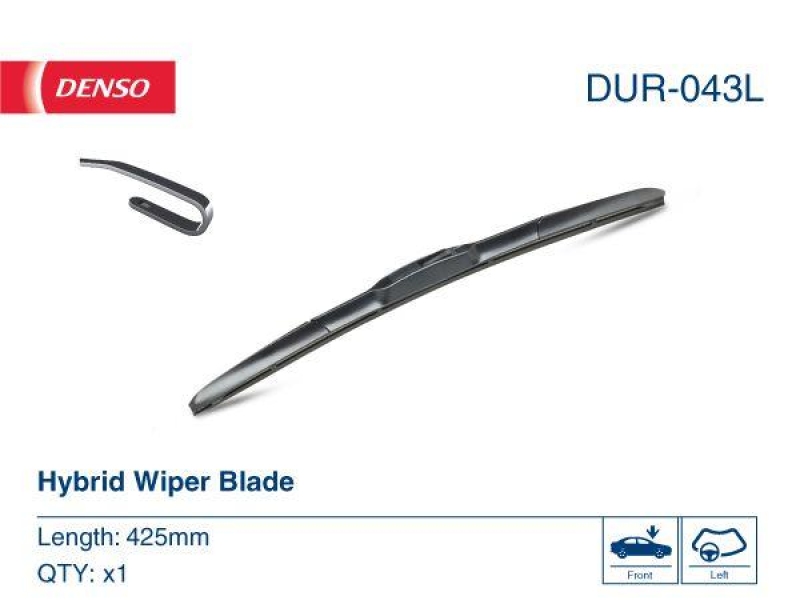 DENSO DUR-043L Wischer Hybrid Blade MITSUBISHI PAJERO SPORT (97-)