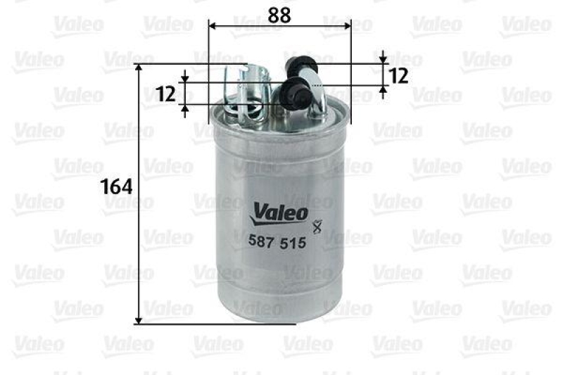 VALEO 587515 Kraftstofffilter, Diesel