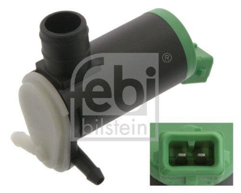 FEBI BILSTEIN 14361 Waschwasserpumpe für Scheibenreinigungsanlage für Fiat