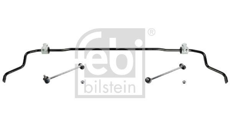 FEBI BILSTEIN 171395 Stabilisatorsatz mit Gummilagern und Verbindungsstangen für Mercedes-Benz