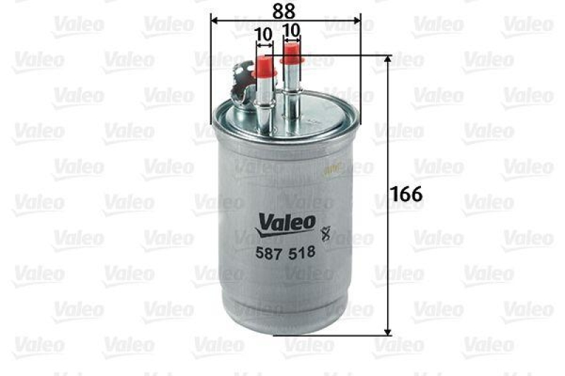 VALEO 587518 Kraftstofffilter, Diesel