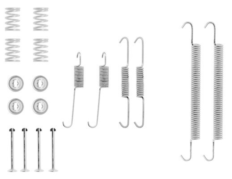 HELLA 8DZ 355 200-441 Zubehörsatz Bremsbacken X0093