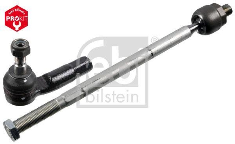 FEBI BILSTEIN 37591 Spurstange mit Endstück, Mutter und Sicherungsmutter für VW-Audi