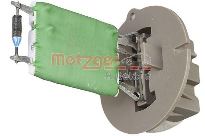 METZGER 0917357 Widerstand, Innenraumgebläse für CITROEN/PEUGEOT