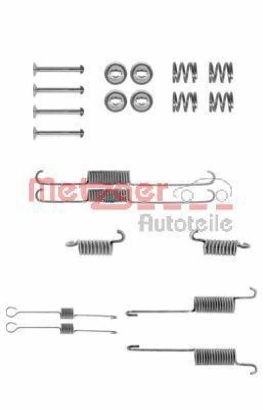 METZGER 105-0615 Zubehörsatz, Bremsbacken für FORD