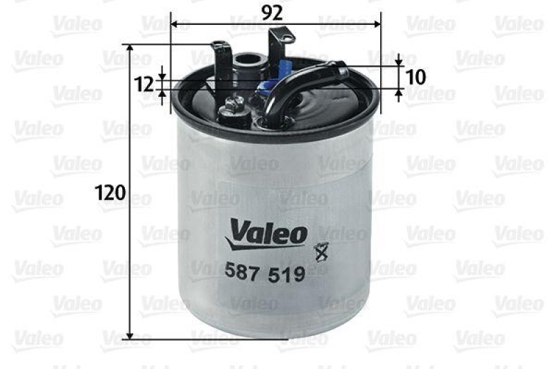 VALEO 587519 Kraftstofffilter, Diesel