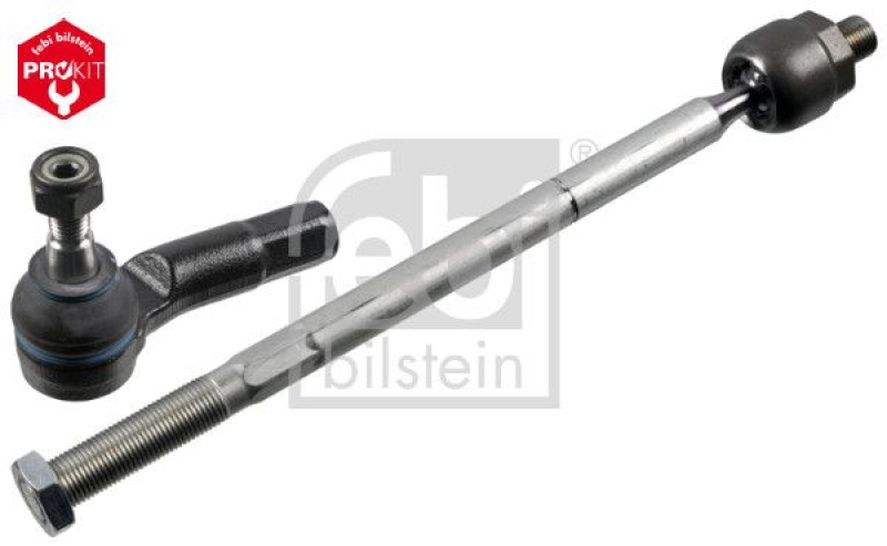 FEBI BILSTEIN 37592 Spurstange mit Endstück, Mutter und Sicherungsmutter für VW-Audi