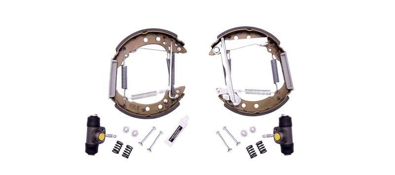 HELLA 8DB 355 003-721 Bremsbackensatz für VW/AUDI