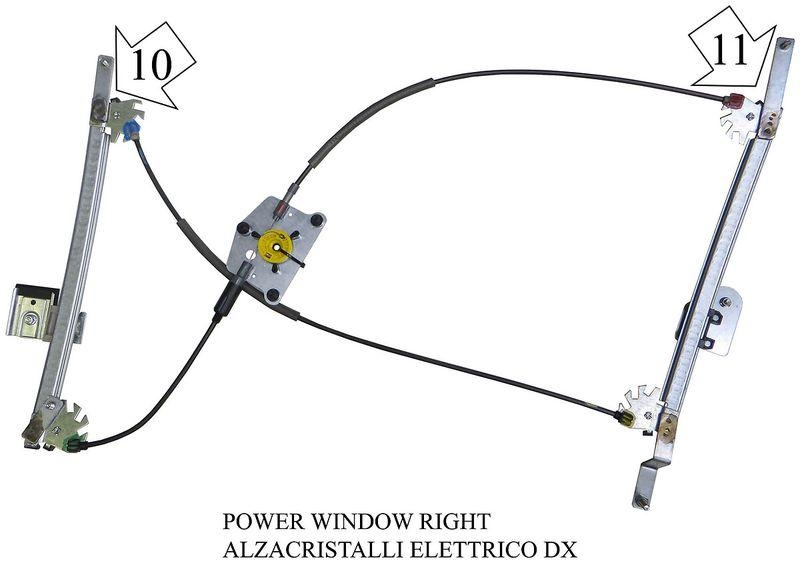 VALEO 852552 Fensterheber Vorne/Links AUDI