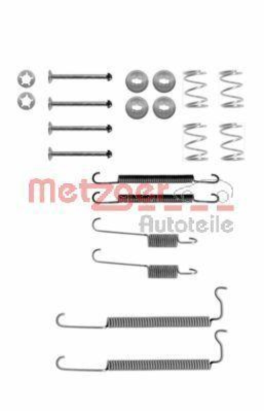 METZGER 105-0629 Zubehörsatz, Bremsbacken für OPEL