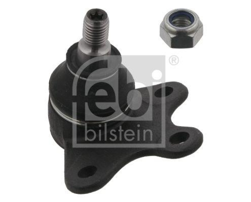 FEBI BILSTEIN 19406 Traggelenk mit Sicherungsmutter für VW-Audi