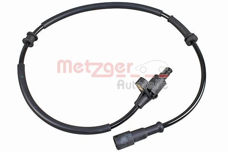 METZGER 09001298 Sensor, Raddrehzahl für RENAULT HA links