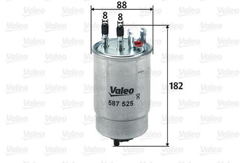 VALEO 587525 Kraftstofffilter, Diesel