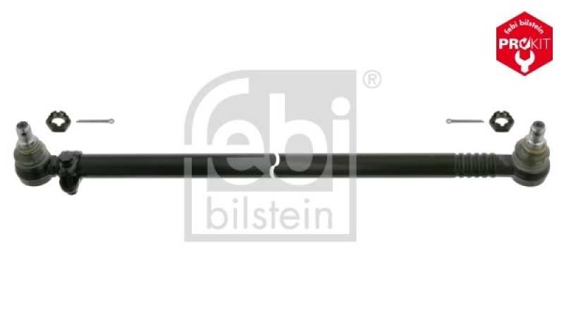 FEBI BILSTEIN 23593 Lenkstange mit Kronenmuttern und Splinten für Mercedes-Benz