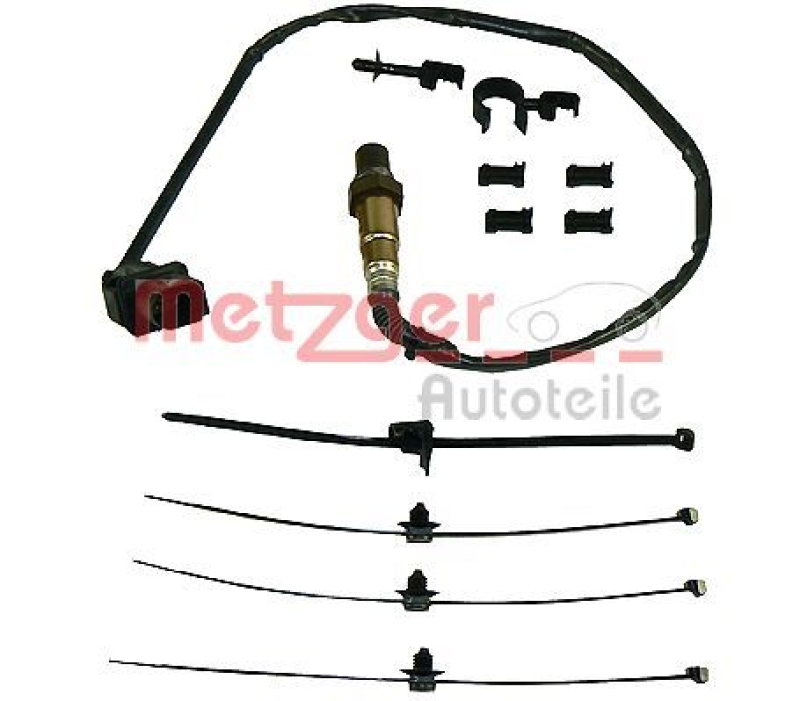 METZGER 0893195 Lambdasonde für AUDI/PORSCHE/SEAT/SKODA/VW