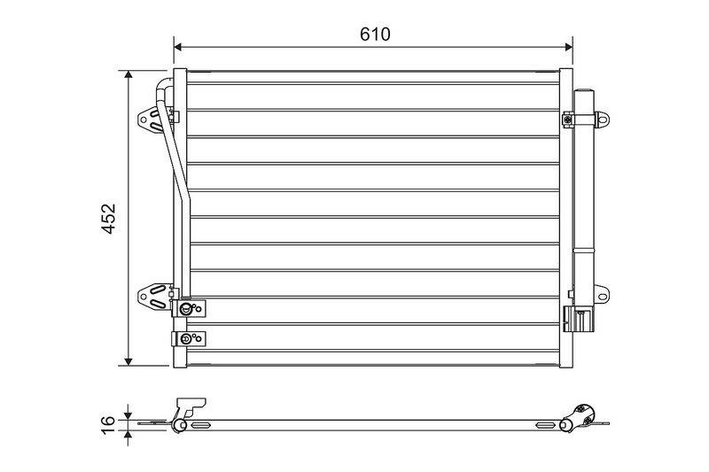 VALEO 814039 Kondensator Volkswagen Passat