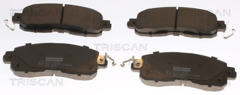 TRISCAN 8110 14082 Bremsbelag Vorne für Nissan