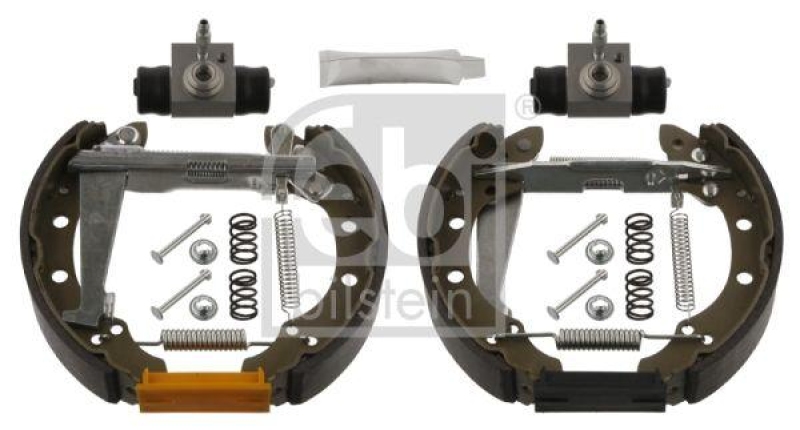 FEBI BILSTEIN 37547 Bremsbackensatz mit Anbaumaterial für VW-Audi