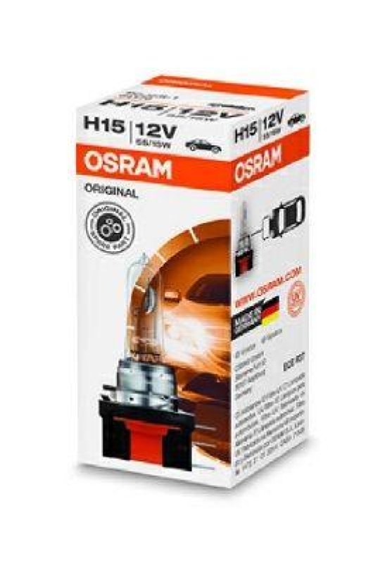 OSRAM 64176 Glühbirne H15 12V 55/15W