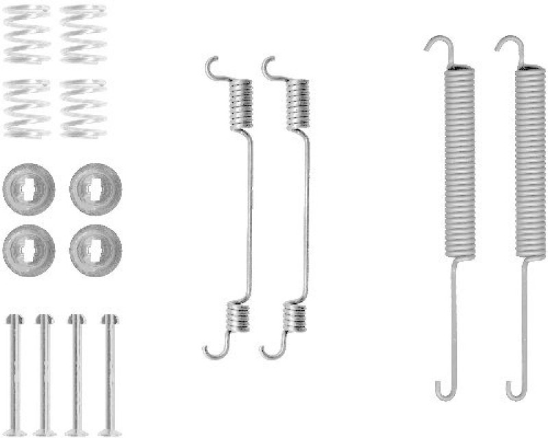 HELLA 8DZ 355 200-641 Zubehörsatz Bremsbacken X0119