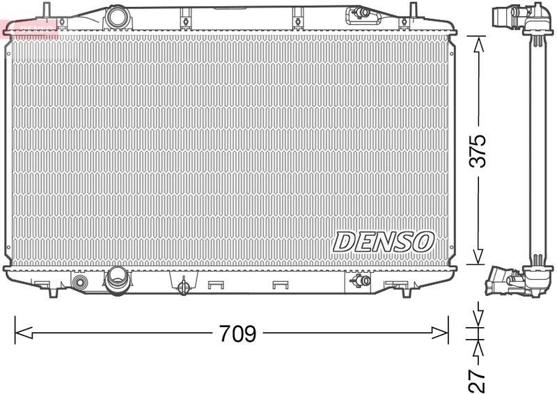 DENSO DRM40041 Kühler HONDA CIVIC IX 2.2 i-DTEC (02/2012->)