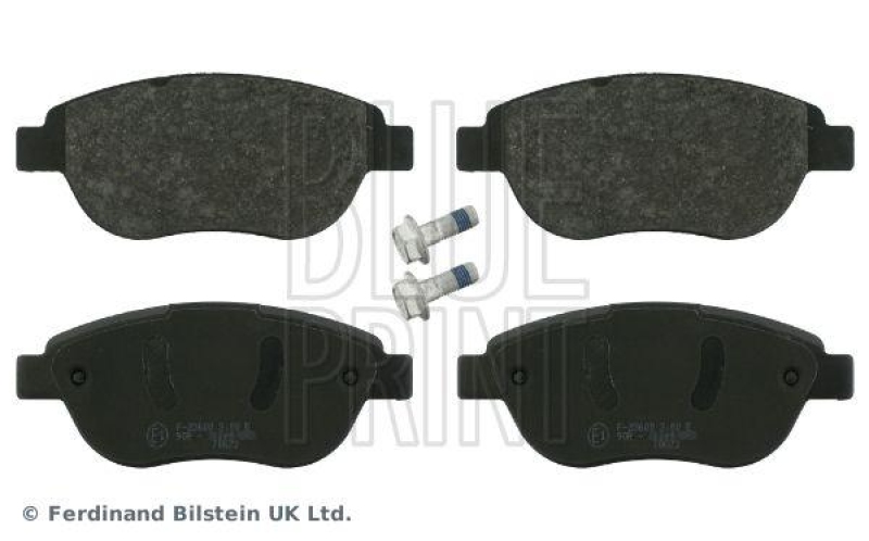 BLUE PRINT ADP154218 Bremsbelagsatz mit Schrauben für Peugeot