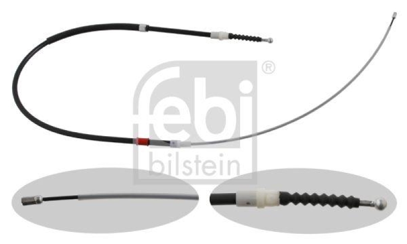 FEBI BILSTEIN 30766 Handbremsseil für VW-Audi