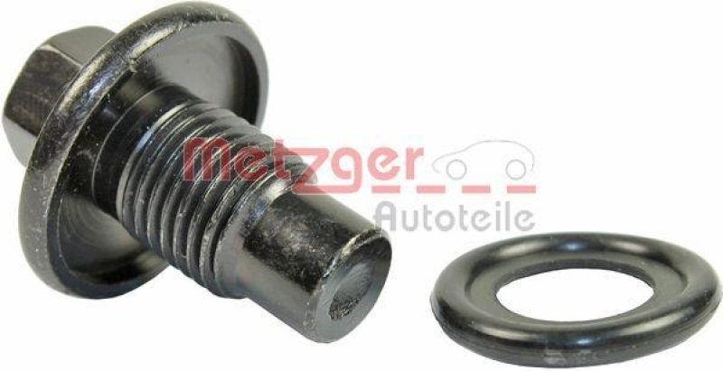 METZGER 8030004 Verschlussschraube, Ölwanne für PSA/FORD/JAGUAR/MAZDA MIT DICHTUNG