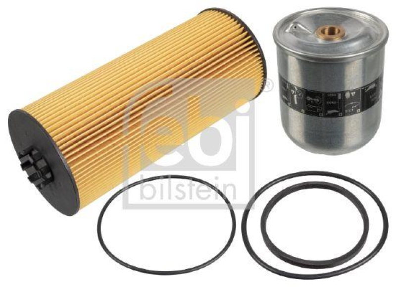 FEBI BILSTEIN 109391 Ölfiltersatz mit Dichtringen für Mercedes-Benz