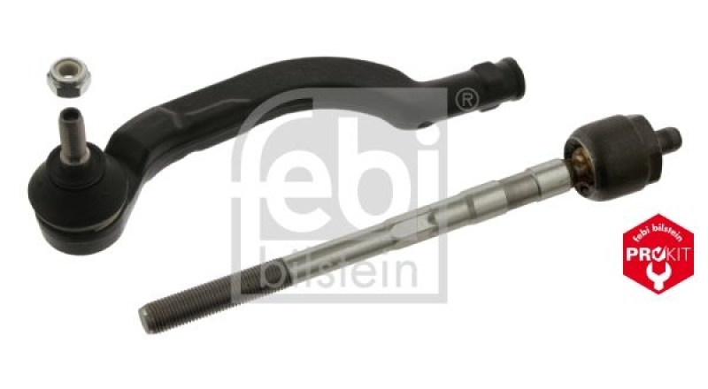 FEBI BILSTEIN 37633 Spurstange mit Endstück und Sicherungsmutter für Renault