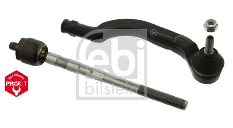 FEBI BILSTEIN 37634 Spurstange mit Endstück und Sicherungsmutter für Renault