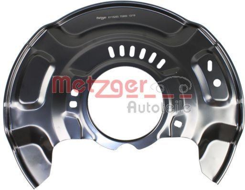 METZGER 6115293 Spritzblech, Bremsscheibe für TOYOTA VA links