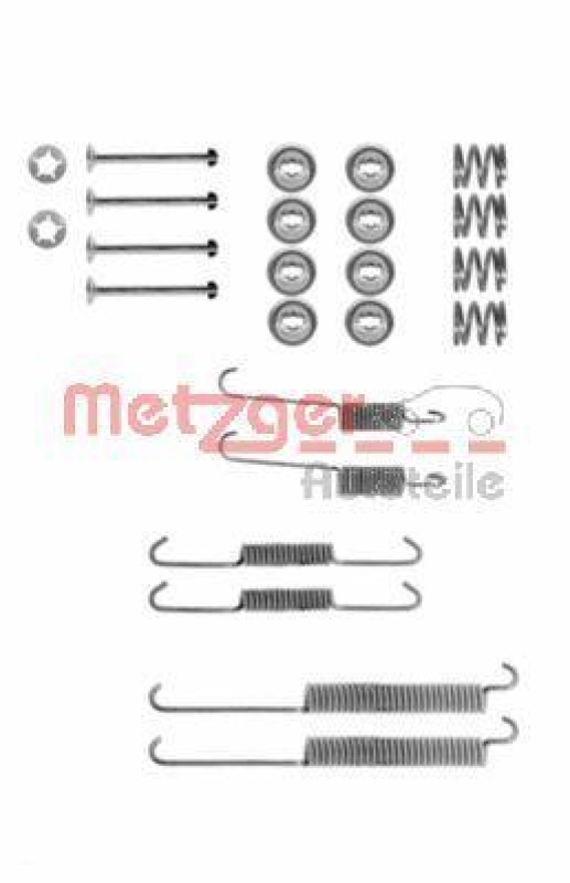 METZGER 105-0678 Zubehörsatz, Bremsbacken für CITROEN/RENAULT