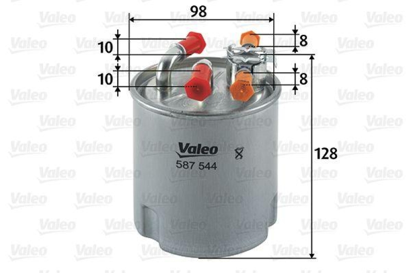 VALEO 587544 Kraftstofffilter, Diesel