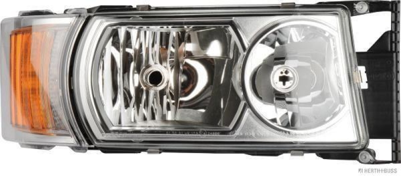 HERTH+BUSS 81658562 Hauptscheinwerfer Rechts, H7/H1, H21W, LED