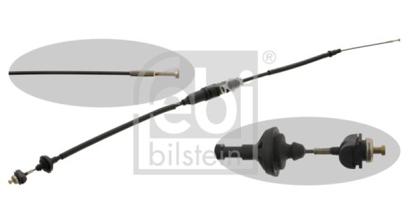 FEBI BILSTEIN 31328 Kupplungsseilzug für VW-Audi