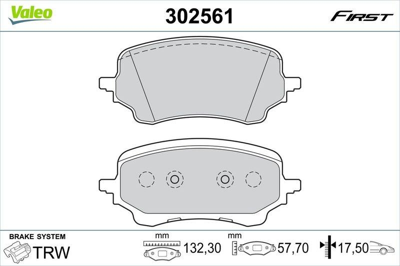 VALEO 302561 SBB-Satz - FIRST