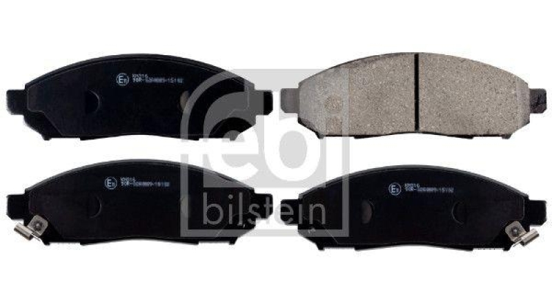 FEBI BILSTEIN 170304 Bremsbelagsatz für NISSAN