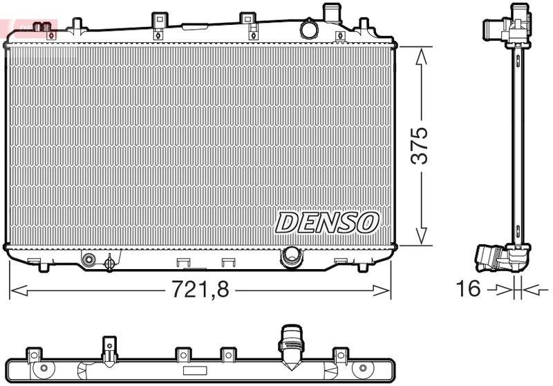 DENSO DRM40056 Kühler HONDA HR-V 1.6 i-DTEC (15-)