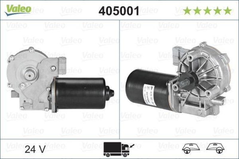 VALEO 405001 Wischermotor für vorne