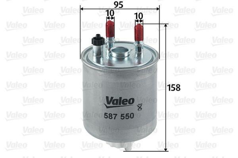 VALEO 587550 Kraftstofffilter, Diesel