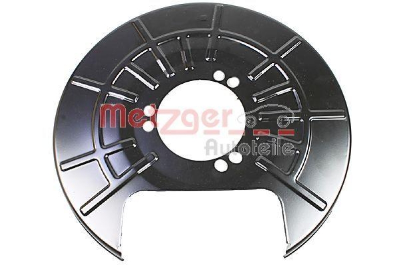 METZGER 6115302 Spritzblech, Bremsscheibe für CHEVROLET/OPEL/VAUXHALL HA rechts