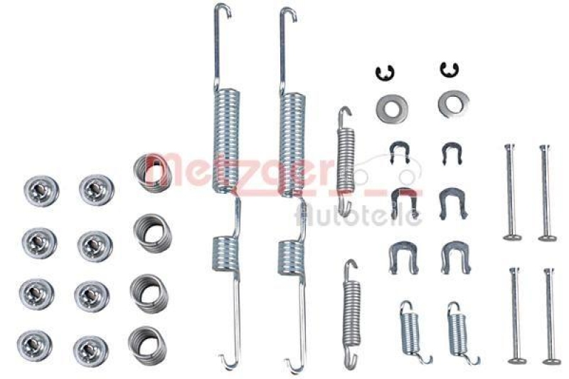 METZGER 105-0698 Zubehörsatz, Bremsbacken für TOYOTA/VW