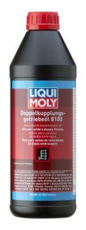 LIQUI MOLY 3640 Achsgetriebeöl Doppelkupplungsgetriebe-Öl 8100 Dose 1 L