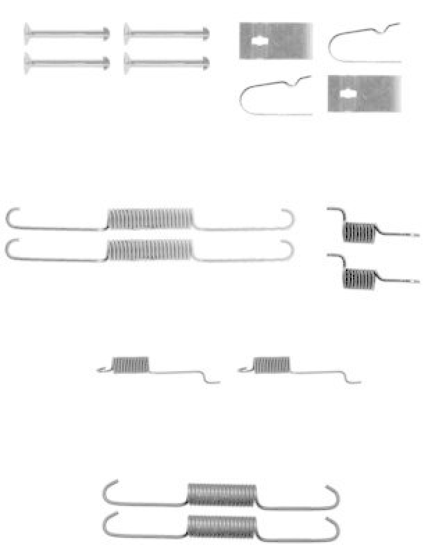 HELLA 8DZ 355 200-931 Zubehörsatz Bremsbacken X0151