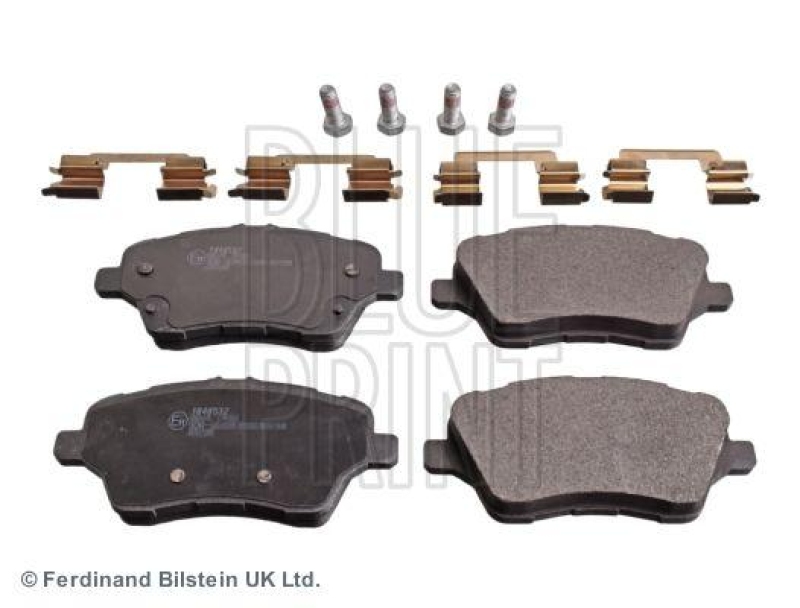 BLUE PRINT ADF124207 Bremsbelagsatz mit Befestigungsmaterial für Ford Pkw