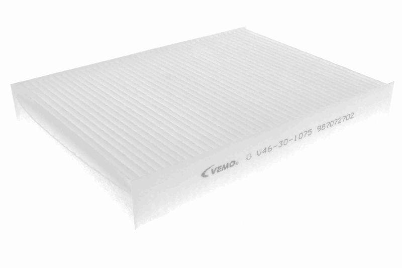 VEMO V46-30-1075 Filter, Innenraumluft 262x193x37 mm für RENAULT