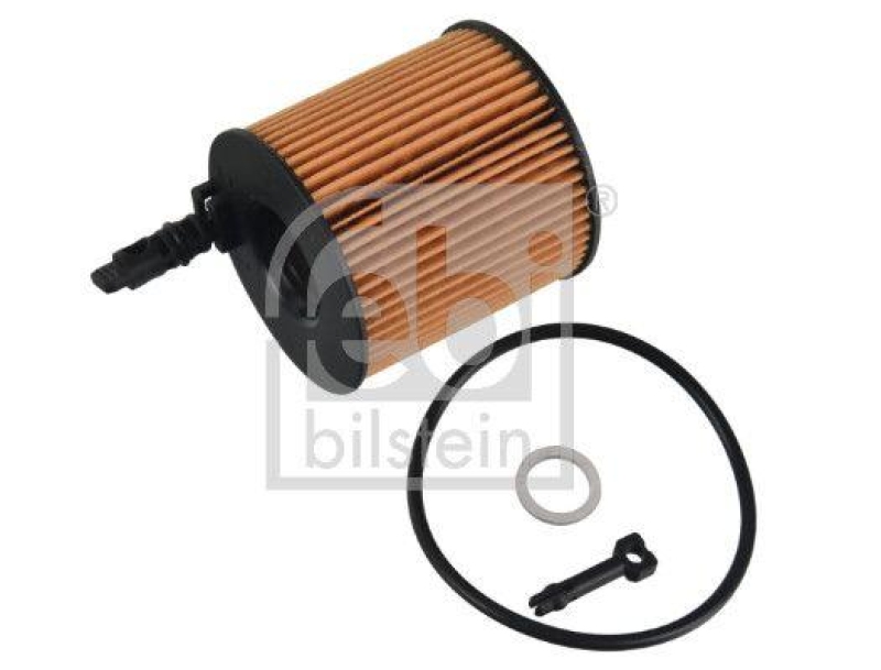 FEBI BILSTEIN 180329 Ölfilter mit Dichtung und Anbaumaterial für HYUNDAI