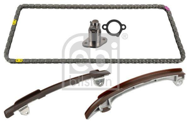 FEBI BILSTEIN 109406 Steuerkettensatz für Nockenwelle, mit Gleitschienen und Kettenspanner für TOYOTA