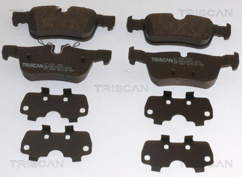 TRISCAN 8110 11062 Bremsbelag Hinten für Bmw